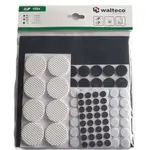 Sada filcových podložek, bílá/černá, 125 ks