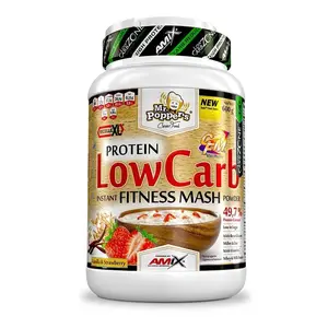 AMIX Low Carb Mash, 600g, Vanilla-Strawberry