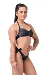 Nebbia Earth Powered bikini top 556, M, černá