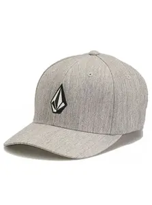 Volcom kšiltovka Full Stone Hthr Flexfit Grey Vintage | Šedá | Velikost S/M