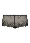 LingaDore Nohavičky 'DAILY LACE'  čierna / priehľadná