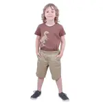 Dětské kraťasy bushman caper hnědá 140