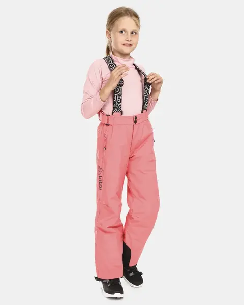 Dětské lyžařské kalhoty kilpi gabone-j růžová 146