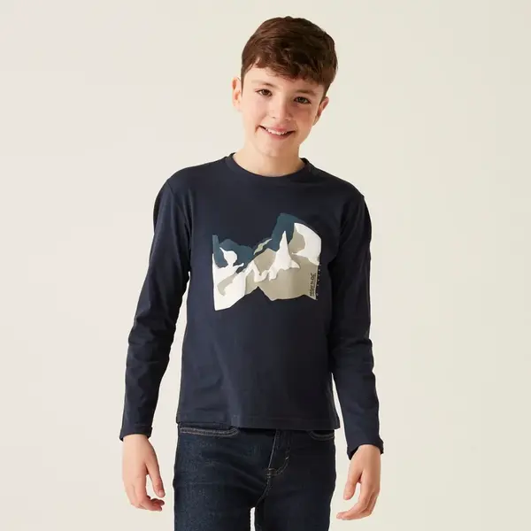 Dětské tričko regatta wenbie iii tmavě modrá 110-116