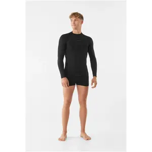 Pánské termotriko s dlouhým rukávem viking eiger černá xxl