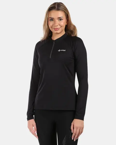 Dámské funkční tričko s dlouhým rukávem kilpi gimi-w černá 40