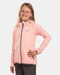 Dívčí lehká sportovní mikina s kapucí kilpi memphis-jg korálová 146