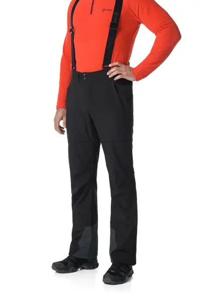 Pánské lyžařské kalhoty kilpi team pants-m černá 3xl
