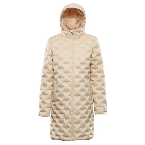 Dámský zimní kabát hi-therm alpine pro aweda 2 béžová m plus