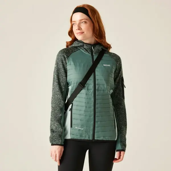 Dámská hybridní bunda regatta newhill tmavě tyrkysová 36