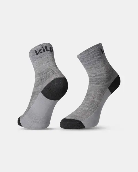 Outdoorové ponožky s merino vlnou kilpi lirin-u světle šedá 35