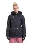 Meatfly dámská SNB & SKI bunda Terra Black | Černá | Velikost L