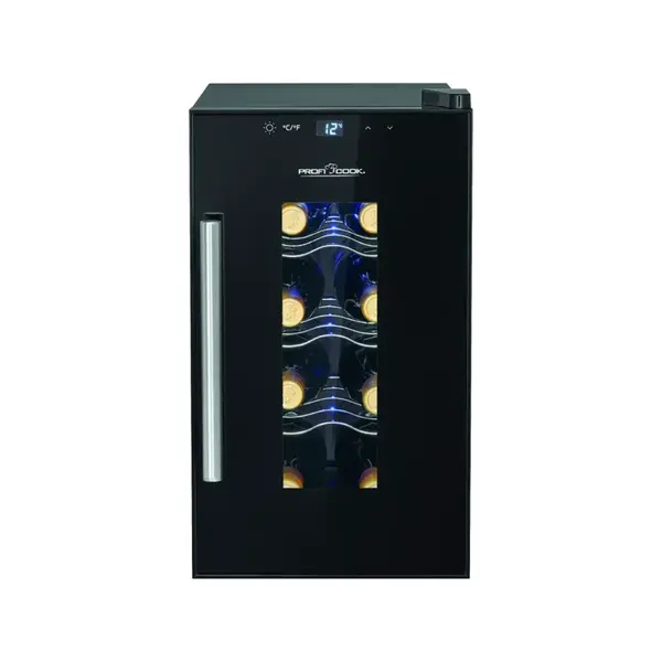 ProfiCook WK 1232 vinotéka na 8 lahví černá