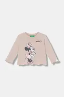 Detská bavlnená košeľa s dlhým rukávom United Colors of Benetton