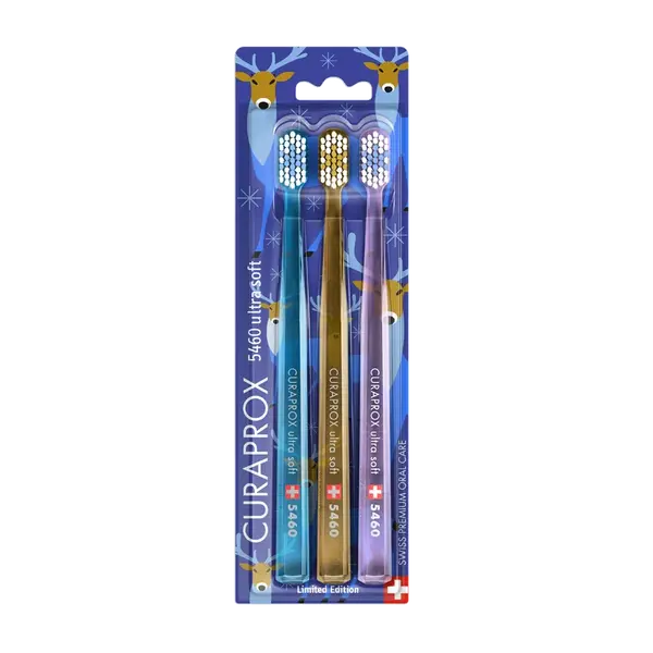 CURAPROX CS 5460 ultra soft, Sobia edícia 3 ks v balení