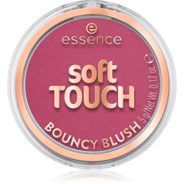 essence Soft Touch matná krémová lícenka odtieň 20 electric peony 5 g