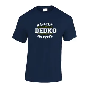 Tričko L  - Naj Dedko Navy ALBI