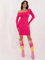 Dress-FN-SK-4616.88-Fuchsia