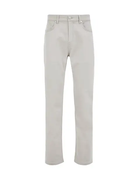 WE Fashion Džínsy  svetlosivá