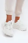 EVENTO Dámské Sportovní Boty Sneakers Na Tlusté Podešvi Bílé Prononice