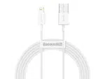 Datový kabel Baseus Superior Series Fast Charging Data Cable USB to iP 2.4A 2m, bílá