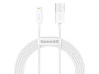 Datový kabel Baseus Superior Series Fast Charging Data Cable USB to iP 2.4A 2m, bílá