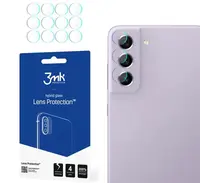 Hybridní sklo 3mk Lens ochrana kamery pro Samsung Galaxy S21 FE, 4ks