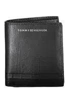 TOMMY HILFIGER BLACK MAN WALLET