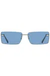 CALVIN KLEIN WOMEN'S SUNGLASSES BLUE