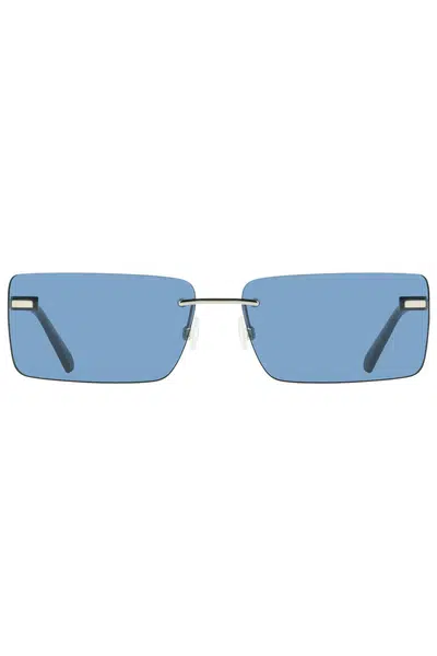 CALVIN KLEIN WOMEN'S SUNGLASSES BLUE