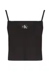 CALVIN KLEIN BLACK WOMEN'S TOP