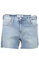 CALVIN KLEIN JEANS SHORT WOMAN LIGHT BLUE