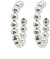 Oliver Weber Elegantní náušnice kruhy z perel Pearl Hoop 22921