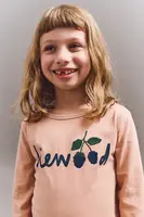 Detská bavlnená košeľa s dlhým rukávom Liewood Apia Placement Longsleeve T-shirt