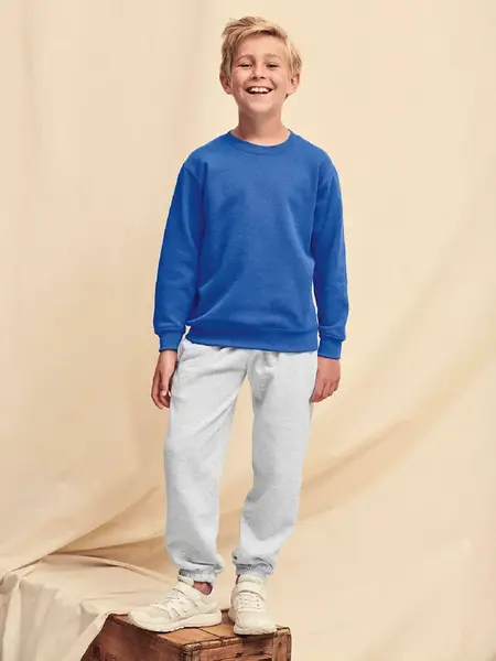 Blue Set-In Sweat Fruit of the Loom