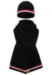 Lonsdale Unisex scarf and beanie set