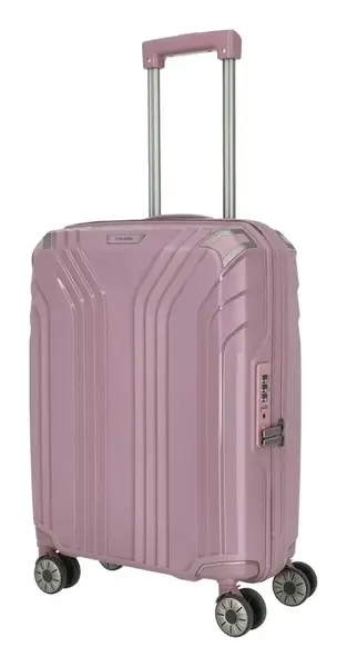 Palubný kufor 55x40x20 Travelite Elvaa 4w S Rosé