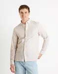 Košeľa regular oxford Caoxfordy Celio
