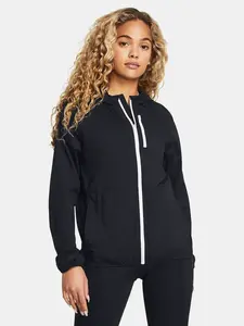 Čierna športová bunda Under Armour LAUNCH LIGHTWEIGHT JKT