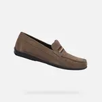 Brown loafers Geox Ascanio - Men
