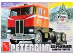 Skill 3 Model Kit Peterbilt 352 Pacemaker Cabover Tractor "Coors" 1/25 Scale Model by AMT