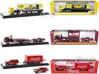 Auto Haulers "Soda" Set of 3 pieces Release 23 Limited Edition to 8400 pieces Worldwide 1/64 Diecast Models by M2 Machines