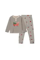 Dětské bavlněné pyžamo Liewood Wilhelm Printed Pyjamas Set