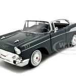 1957 Chevrolet Bel Air Green 1/24 Diecast Model Car by Motormax