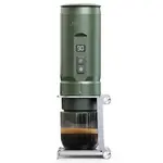 HiBREW H4C Portable Espresso Maker Handheld Manual Coffee Machine for Camping Travel & Home Use Green - Explorer