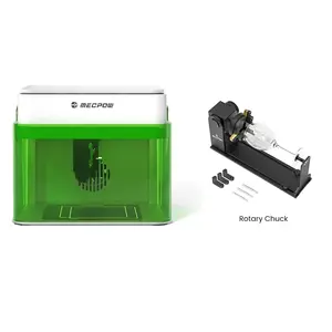 Mecpow M1 FDA Class 1 5W Laser Engraver + Rotary Chuck