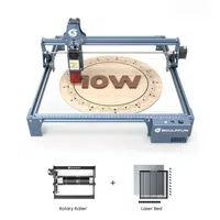 SCULPFUN S9 Pro 10W Laser Engraver + Rotary Roller + H44 Laser Bed