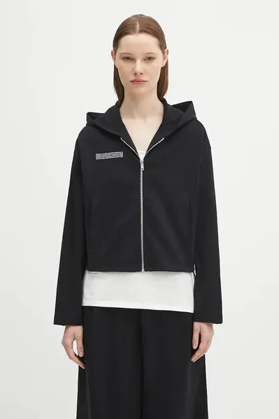 Mikina Pangaia DNA Double Jersey Zip Up Hoodie