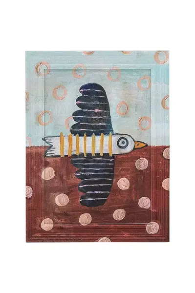 Nástěnná dekorace v rámu Bloomingville Brett 22,5 x 30 x 2 cm