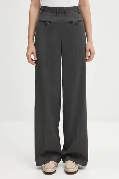 MM6 Maison Margiela  Kalhoty s vlnou